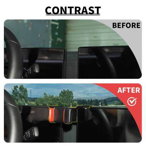 For 2024+ Ford Mustang Center Console Dashboard Phone Holder Bracket