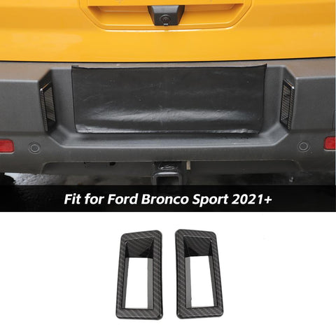 Rear License Plate Lamp Cover Decoration For Ford Bronco Sport 2021+ Accessories | CheroCar