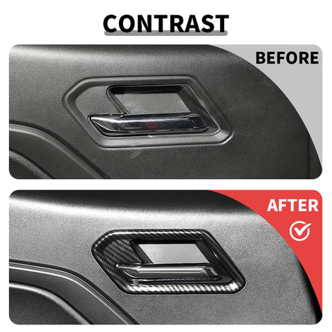 For 2023+ Chevy Colorado/GMC-CANYON Interior Door Handle Bowl Cover Trim