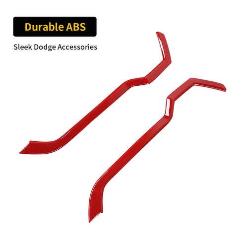 For 2010-2017 Dodge RAM Interior Front Door Storage Box Cover Trim Strips