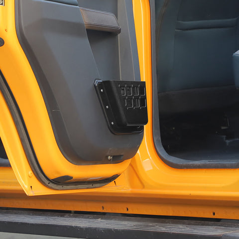 For 2021+ Ford Bronco Interior Front & Rear Door Mesh Storage Box
