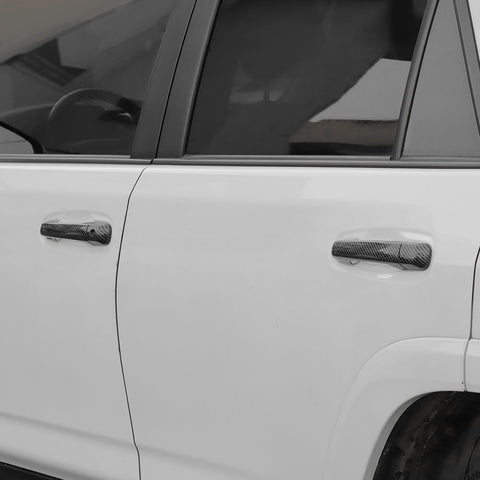 For 2010-2024 Toyota 4Runner Door Handle Trim Decor Cover With Smart Key Holes