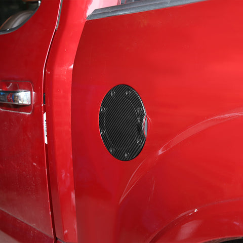 For 2015-2020 Ford F150 Exterior Door Fuel Tank Cover Filler Gas Cap Trim
