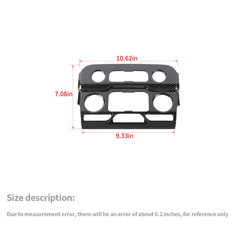 Console Air Conditioner Panel Trim Cover For Chevy Suburban 2020+/Tahoe/GMC YUKON 2021+ Accessories | CheroCar