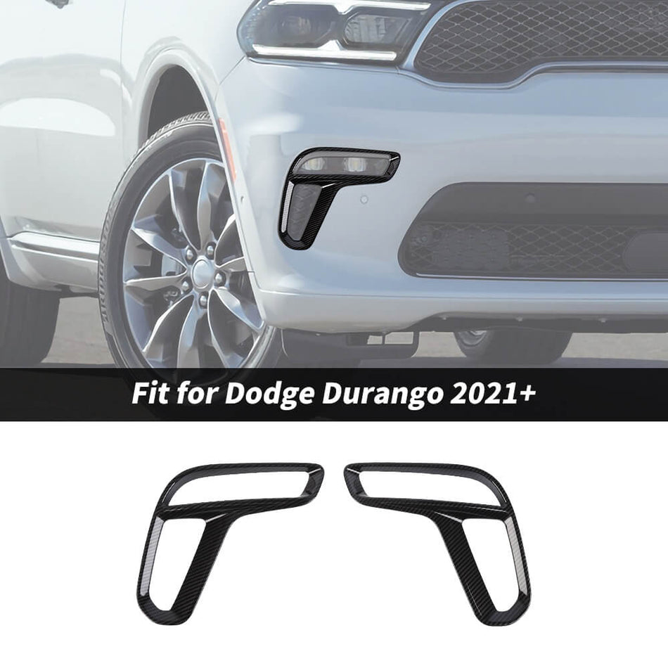 For 2021+ Dodge Durango Front Fog Light Lamp Decorative Cover