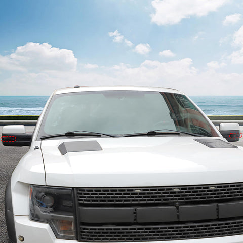 For 2009-2014 Ford F150 Raptor Rearview Mirror Turn Signal Light Trim Cover