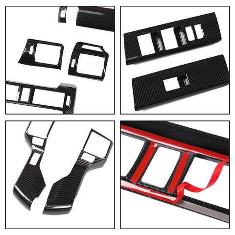 For 2010-2019 Toyota 4Runner 28 x Interior Dash Panel Decoration Cover Trims Kit