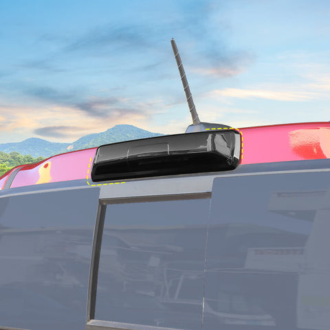 For 2023+ Chevy Colorado Smoked Black High Brake Light Taillight Lamp Cover Trim