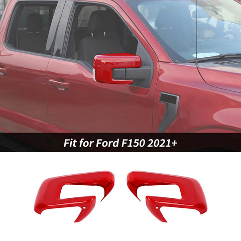 For 2021+ Ford F150 Side Rearview Mirror Cover Trim