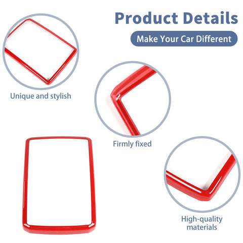 For 2010-2023 Toyota 4Runner TRD Roof Reading Light Frame Decor Cover Trim