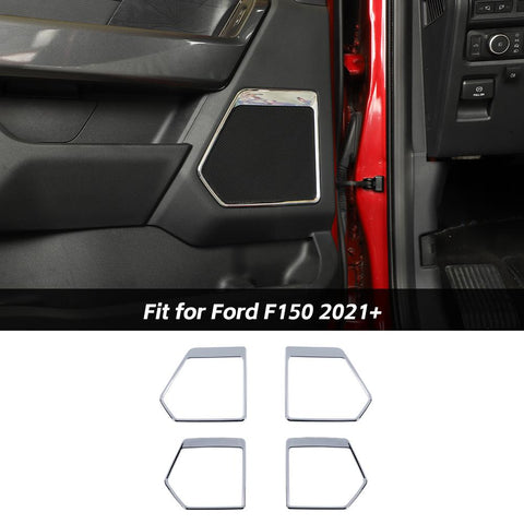 Interior Door Speaker Horn Frame Trim Cover Bezel For Ford F150 2021+ Accessories | CheroCar