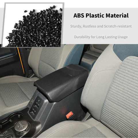 For 2021+ Ford Bronco Center Console Armrest Box Panel Trim Cover Protector