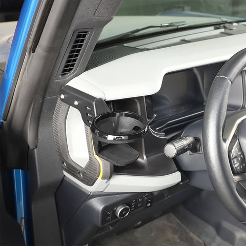 For 2021+ Ford Bronco A-Pillar Handle Water Cup Mount Bracket Holder Stand