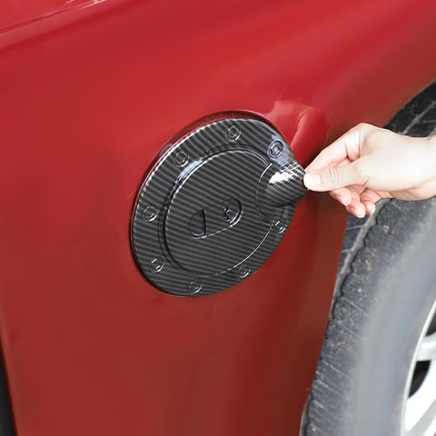 For 2014-2018 Chevy Silverado/GMC Sierra Fuel Tank Door Panel Cap Cover Trim