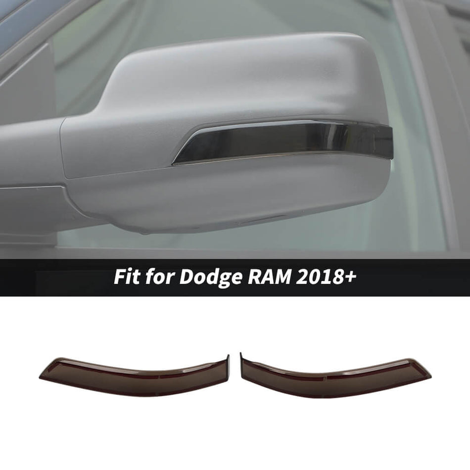 For 2018+ Dodge Ram Rearview Mirror Turn Signal Light Trim Cover