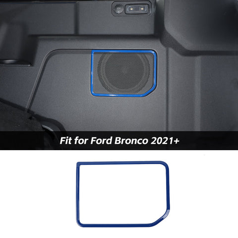 Rear Cargo Trunk Speaker Horn Trim Cover Decor For Ford Bronco 2021+ Accessories | CheroCar