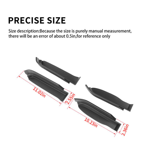 For 2010-2023 Toyota 4Runner Door Armrests Storage Box Organizer Tray Armrest Container