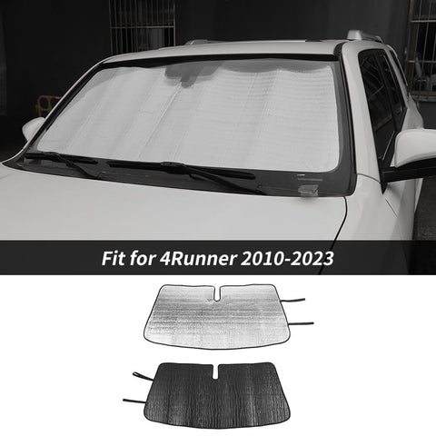 For 2010-2023 Toyota 4Runner Front Windshield Sunshade Folding Sun Shade Visor Heat Shield Cover