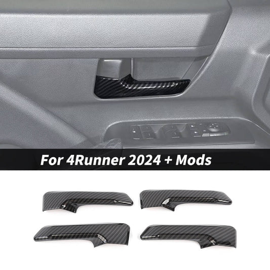 For 4Runner 2024+ Car Inner Door Handle Cover Trim Accessories