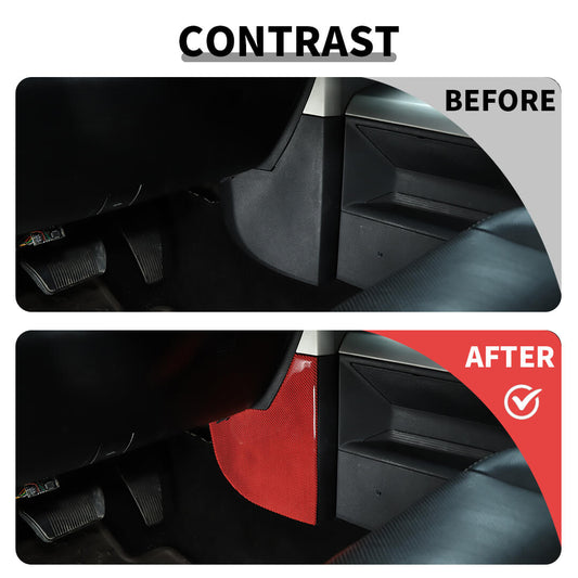 For 2010-2015 Dodge RAM Center Console Lower Side Anti-kick Panel Trim Dash Cover