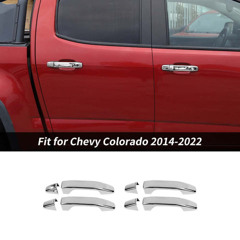 For 2014-2022 Chevy Colorado Door Handle Shell Trims Cover Bezel