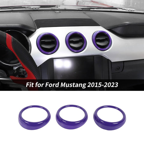 For 2015-2023 Ford Mustang AC Air Vent Outlet Cover Trim