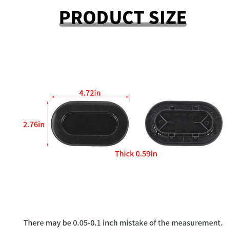 For 2015+ Ford F150 Tailgate Rear Trunk Bed Oval Drain waterproof Plug