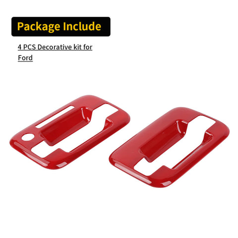 For 2009-2014 Ford F150 Raptor Exterior Outer Door Handle Bowl Cover Trim