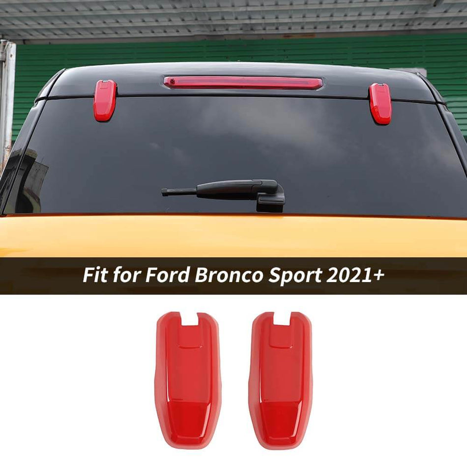 For 2021+ Ford Bronco Sport Rear Tailgate Window Glass Hinge Cover Trim