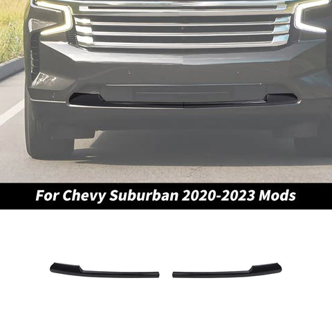 For 2020-2023 Chevy Suburban/Tahoe Front Bumper Molding Trim Cover Decor Strip