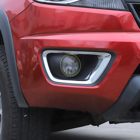 For 2014-2020 Chevy Colorado/2014-2022 GMC/CANYON Smoked Black Front Fog Lamp Light Trim Cover