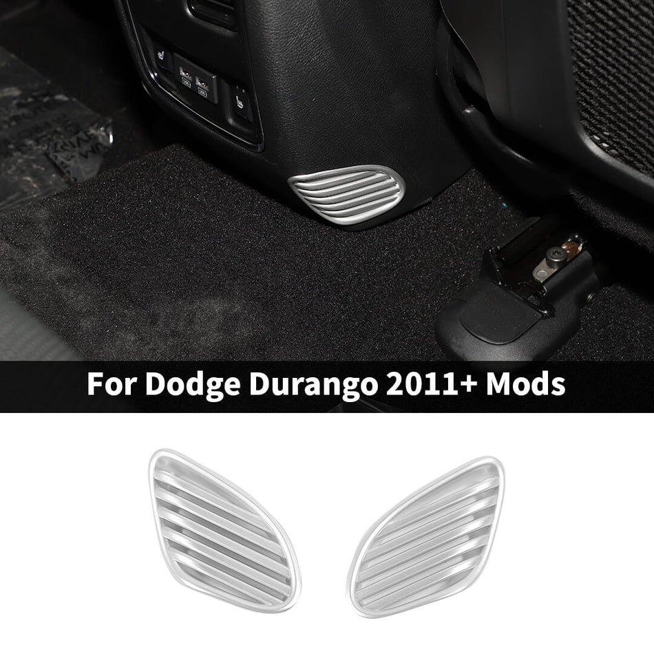 For 2011+ Dodge Durango Interior Rear Air Vent Cover Trim (2 pcs)