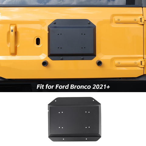 Car Rear Tailgate Vent Plate Trim Cover Bezel For Ford Bronco 2021+ Accessories | CheroCar