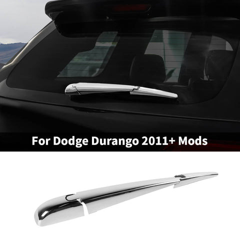 For 2011+ Dodge Durango Rear Window Rain Arm Wiper Decor Cover Trim