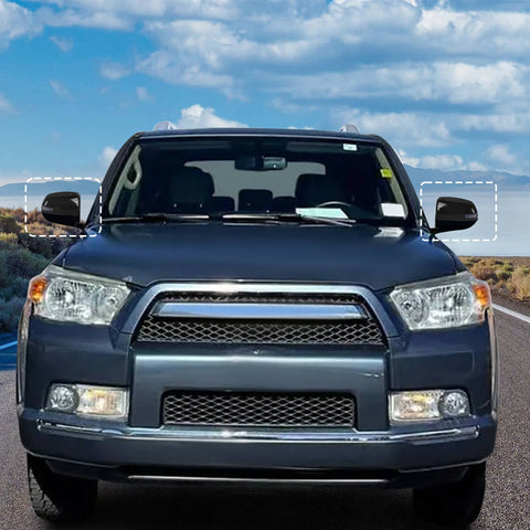 For 2010-2013 4Runner Car Rear View Mirror Panel Decor Cover Trim Shell Cap