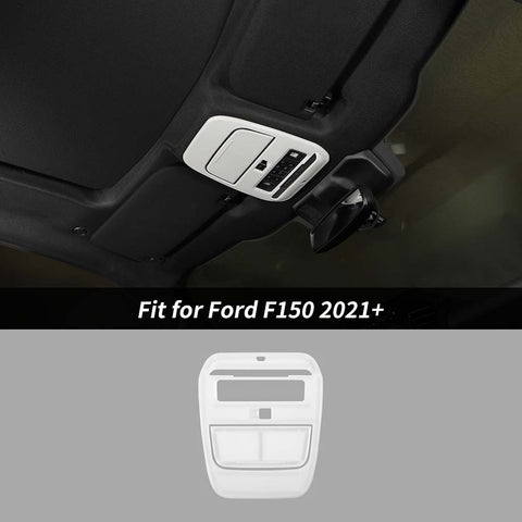 Front Roof Reading Light Lamp Panel Cover Trim For Ford F150 2021+ Accessories | CheroCar