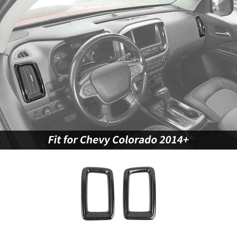 Console Side Air Vent Outlet Cover Trim For Chevy Colorado 2014+ Accessories | CheroCar