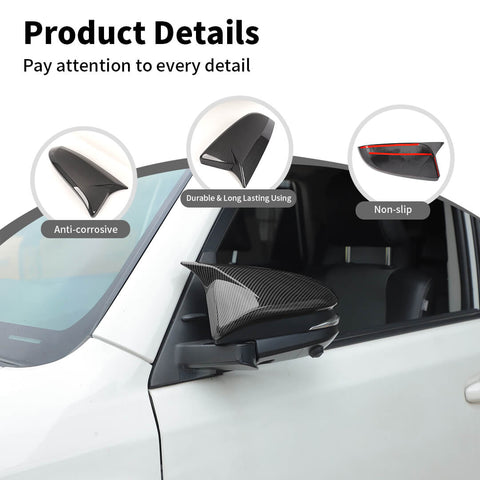 For 2017-2023 4Runner Side Rearview Mirror Shell Cover Trim