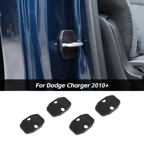 Car Door Lock Cover Trim Protect for Dodge Charger 2010+ & Durango 2011+ & Ram 2010+ & Journey 2009+｜CheroCar