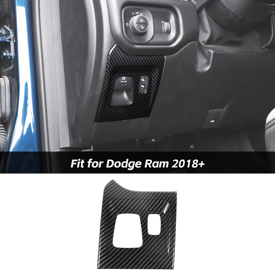 For 2018+ Dodge Ram Electronic Handbrake Switch Button Panel Trim Cover
