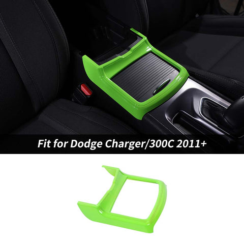 Interior Central Cup Holder Frame Trim Cover For Dodge Charger/300C 2011+ Accessories | CheroCar