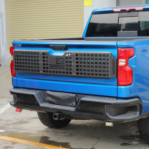 For 2022+ Chevy Silverado Rear Tailgate Extension Guard Plate Holder Frame