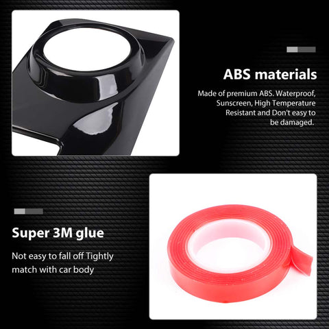 For 2020-2023 Toyota 4Runner Central Navigation Panel Air Conditioner Cover Trim