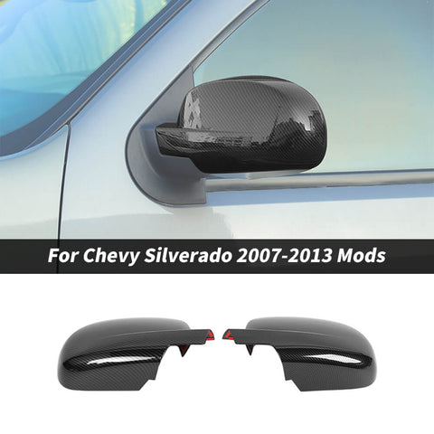 For 2007-2013 Chevy Suburban /Avalanche /Silverado /GMC-YUKON/SIREEA/Tahoe Rearview Mirror Shell Cover Trim Full-Cover