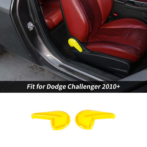 Interior Seat Adjust Switch Handle Trim Cover Bezel For Dodge Challenger 2010+ Accessories | CheroCar