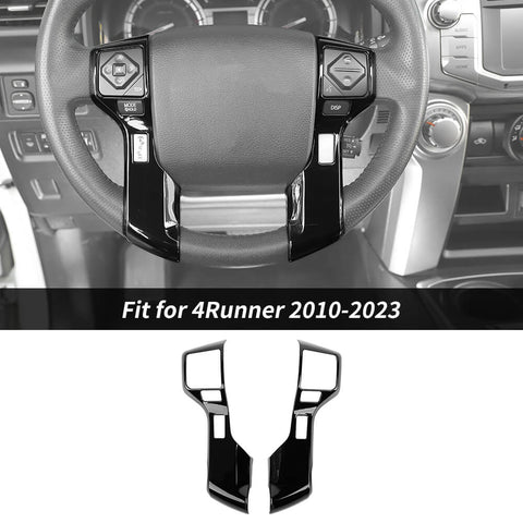 For 2010-2023 Toyota 4Runner Steering Wheel Cover Decoration Trim High Version