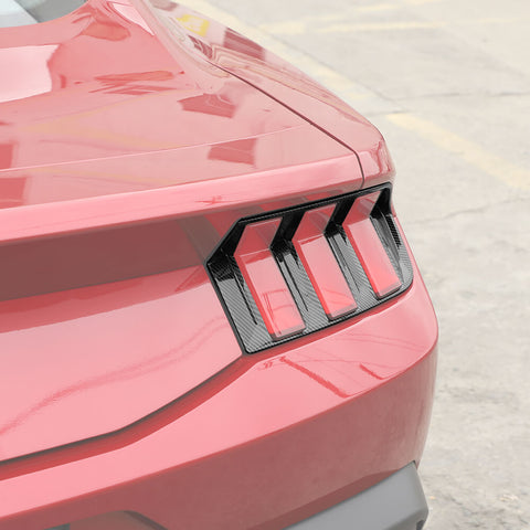 For 2024+ Ford Mustang Taillights Lamp Cover Guard Cover Trim