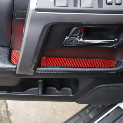 For 2010-2023 Toyota 4Runner Door Storage Box Mat Slot Panel Trim