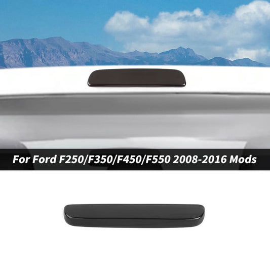 For 2008-2016 Ford F250/F350/F450/F550 Smoked Black High Brake Light Trim Cover