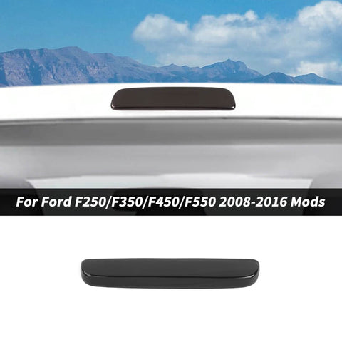For 2008-2016 Ford F250/F350/F450/F550 Smoked Black High Brake Light Trim Cover